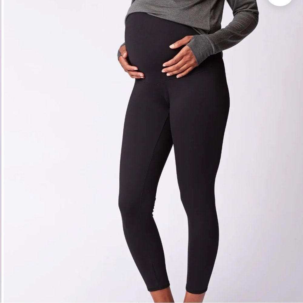 THREADS 4 THOUGHT MONICA MATERNITY ANKLE LEGGING PURPLE‎ LARGE STITCH FIX NWT